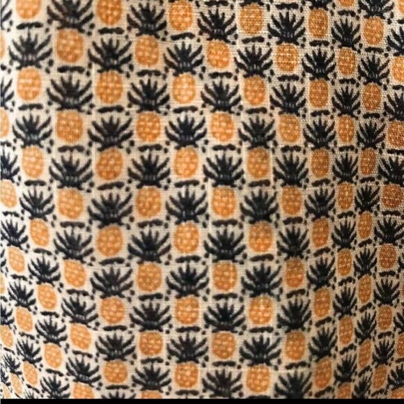 COPY - J CREW Pineapple Print Blouse - Picture 9 of 10